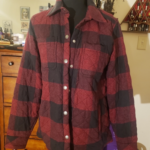 Dickies Quilted Shirt Jacket - L - Picture 3 of 6